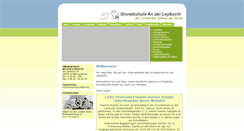 Desktop Screenshot of grundschule-leybucht.de